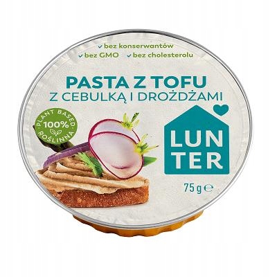 

Pasta z tofu z cebulką i drożdżami 75g Lunter