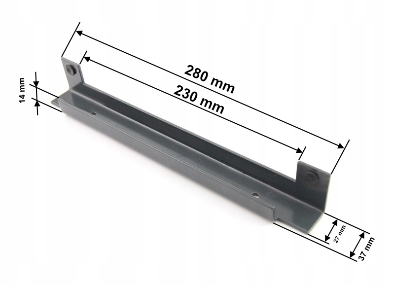 PRZYMYK DO FURTKI KOLOR GRAFIT STRUKTURA Marka Polbram