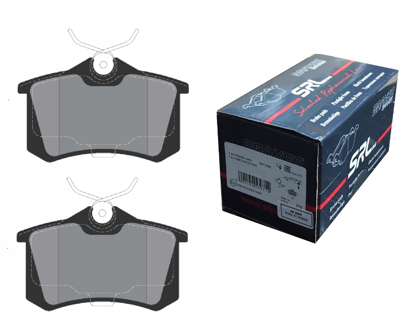 

Klocki Hamulcowe Tył Audi Srl GDB1330