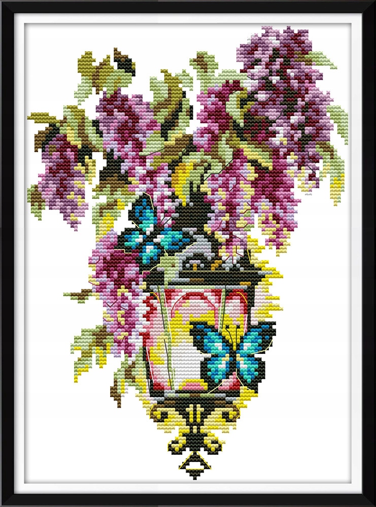 Kanva s potiskem- kanva, mulina, sada