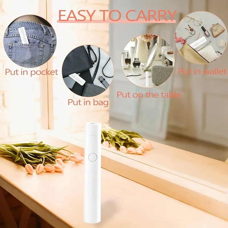 LAMPA LED DO PAZNOKCI PODRÓŻNA KIESZONKOWA NOWOŚĆ+ Gratisy Rodzaj LED+UV