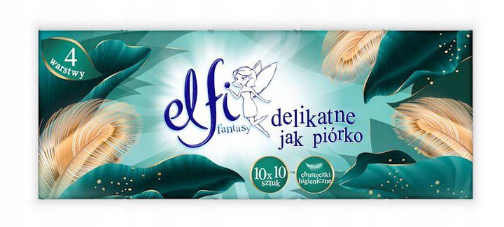 

Elfi Fantasy Chusteczki Higieniczne 10 x 10 Sztuk