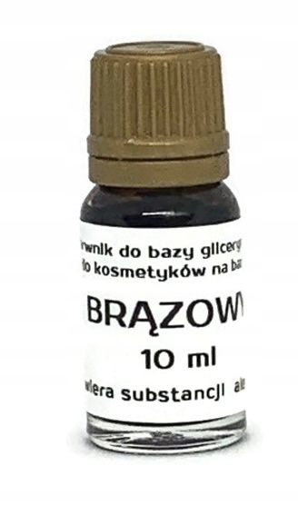 

Barwnik Do Bazy Glicerynowej Brązowy 10 ML