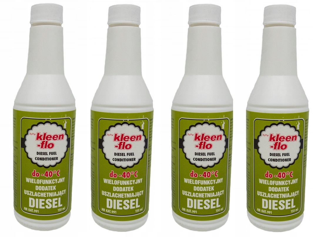 4x Uszlachetniający Dodatek Do Diesla Kleen-flo 150ML