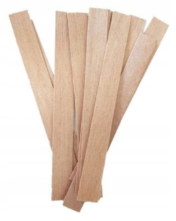 

10x Knoty Knot Drewniane Suche Do Świec 12cm
