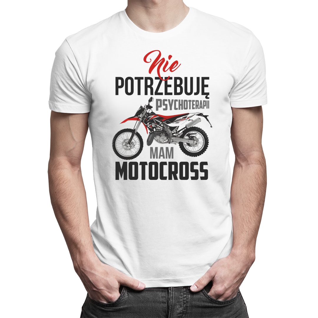 

Męska koszulka - prezent dla fana motocross'u