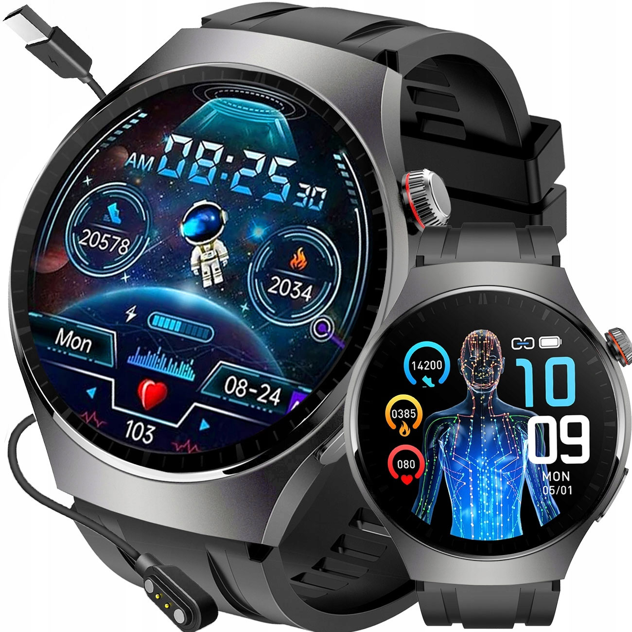 Hodinky Chytré Hodinky hovory spánek měření tepu zdravotní funkce Pro Pl