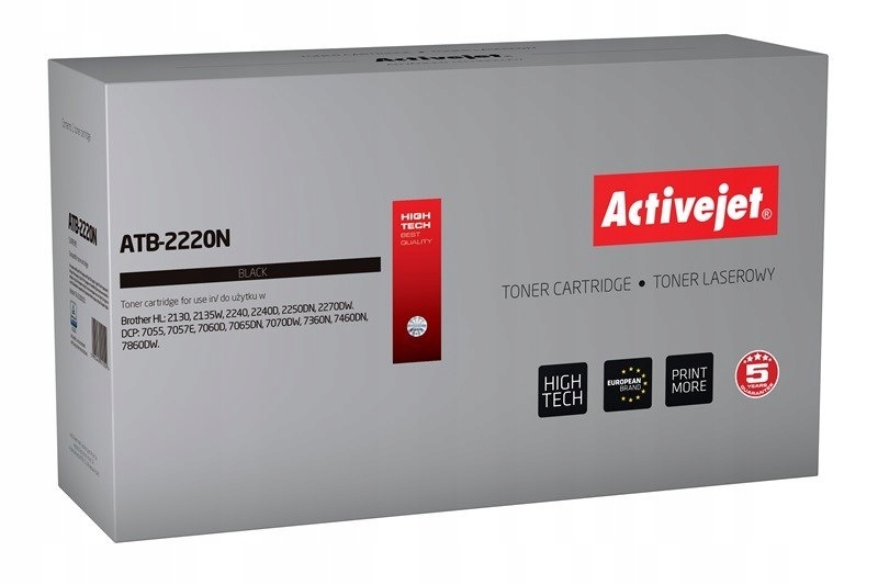 Activejet ATB-2220N Toner (zamiennik Brother TN-2220, TN2220/TN-2010, TN201