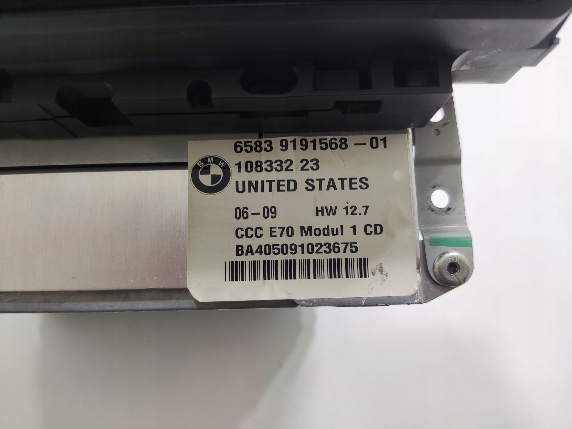 player navigation devices DVD BMW X6 E71 2007-2012 9191568
