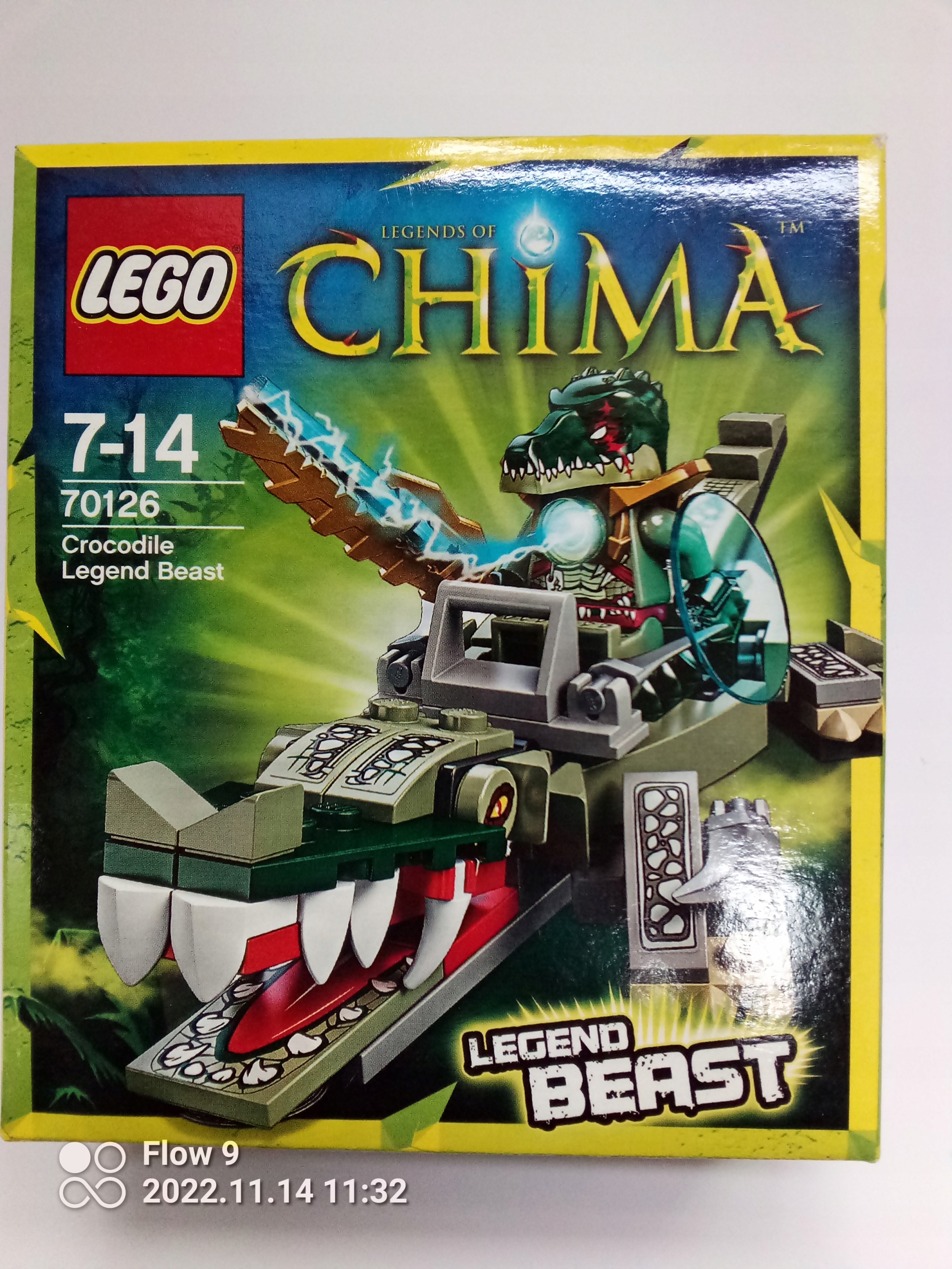 Lego Chima 70126 Legendarne bestie Krokodyl 24h!