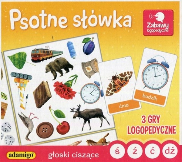 

Gry logopedyczne Psotne słówka