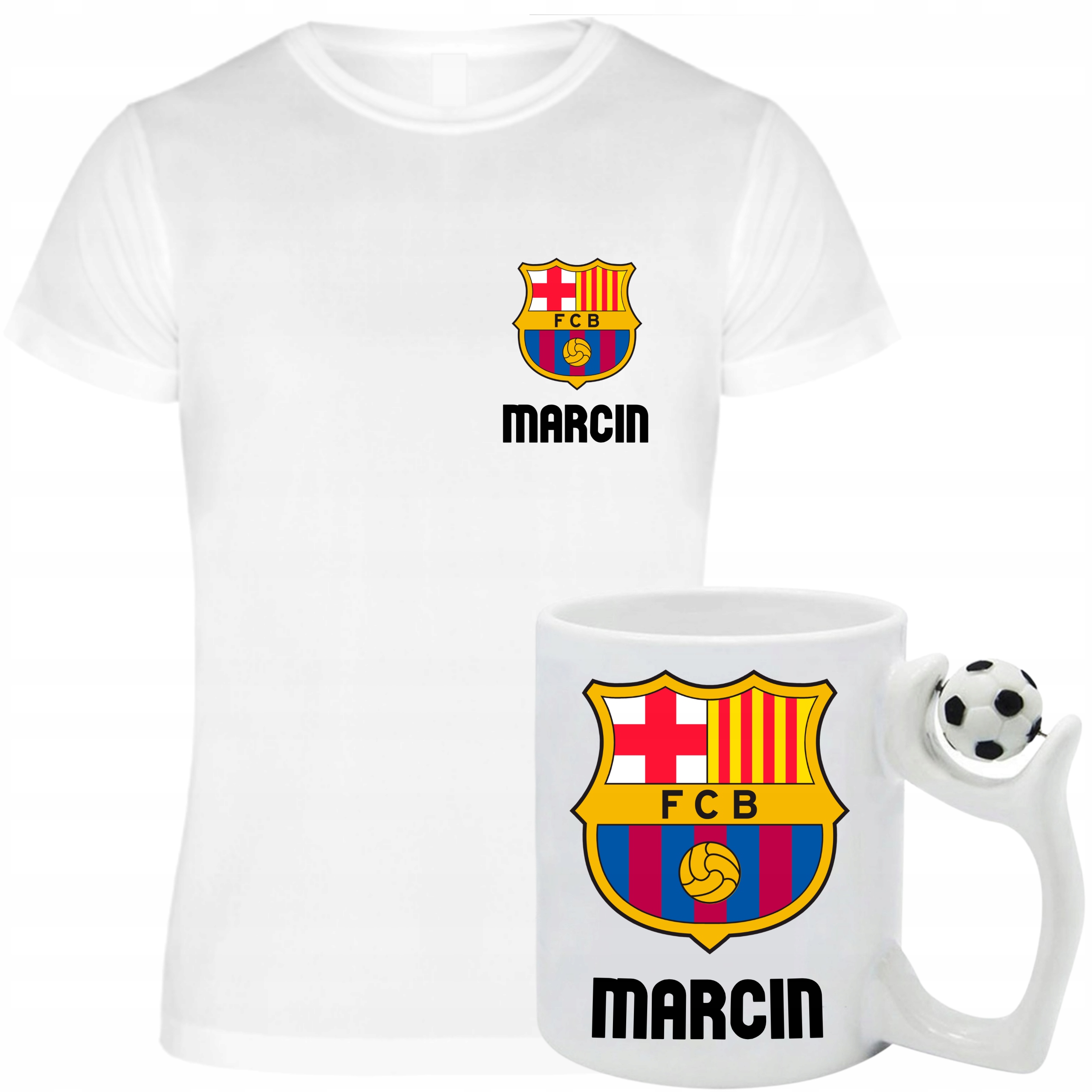 Koszulka kubek BARCELONA REAL PSG ROMA RÓŻNE KLUBY Rękaw krótki rękaw