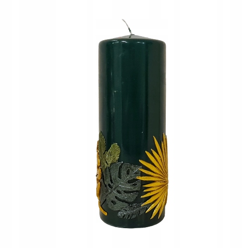 

Świeca Walec H20CM Nature Lakier Choinkowa Zieleń