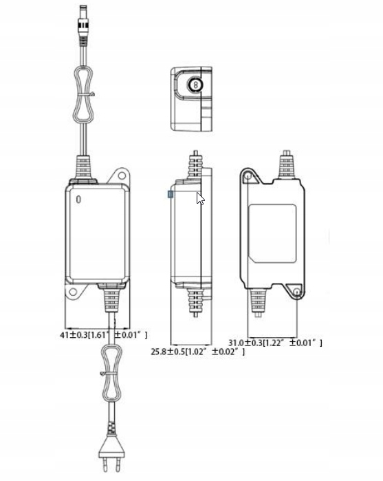 ZASILACZ DAHUA 12V 1A PFM321D-EN Model PFM321D-EN