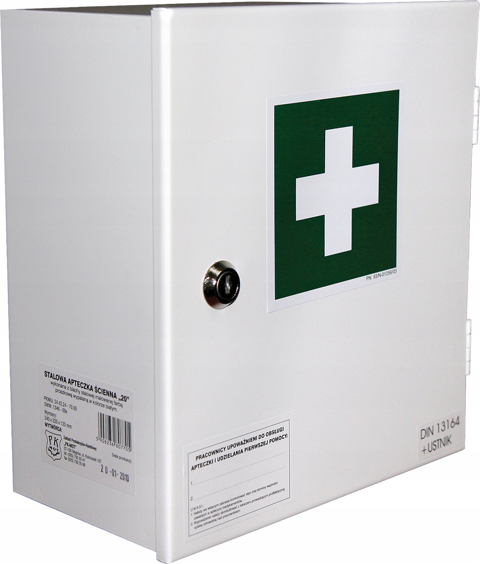 Apteczka pierwszej pomocy metalowa AS20
