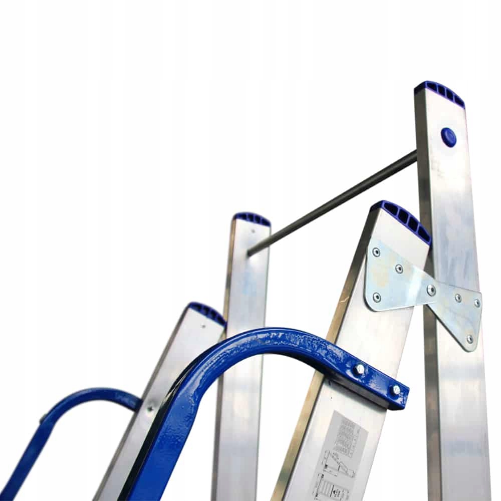 Drabina magazynowa Alumexx 8 (7+1) wys. rob. 3,93m Wysokość robocza 3.93 m