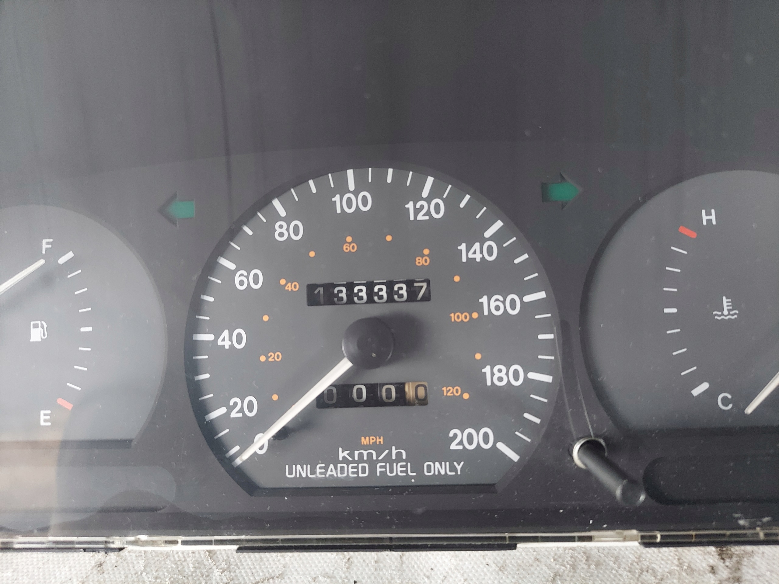 dials clock KIA SEPHIA 1.5 B 960112