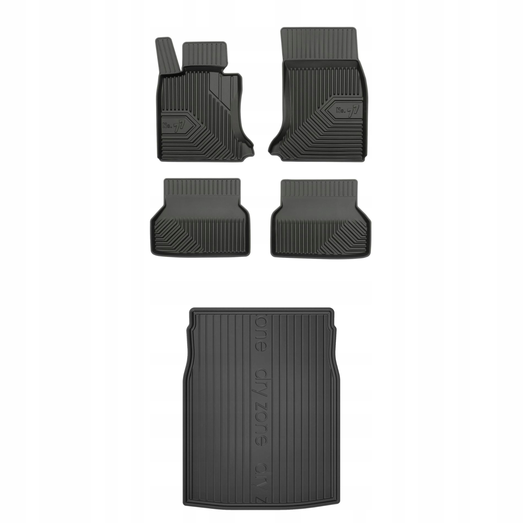 Sada gumových kobercov a rohoží pre Bmw 5 E60 2003-10