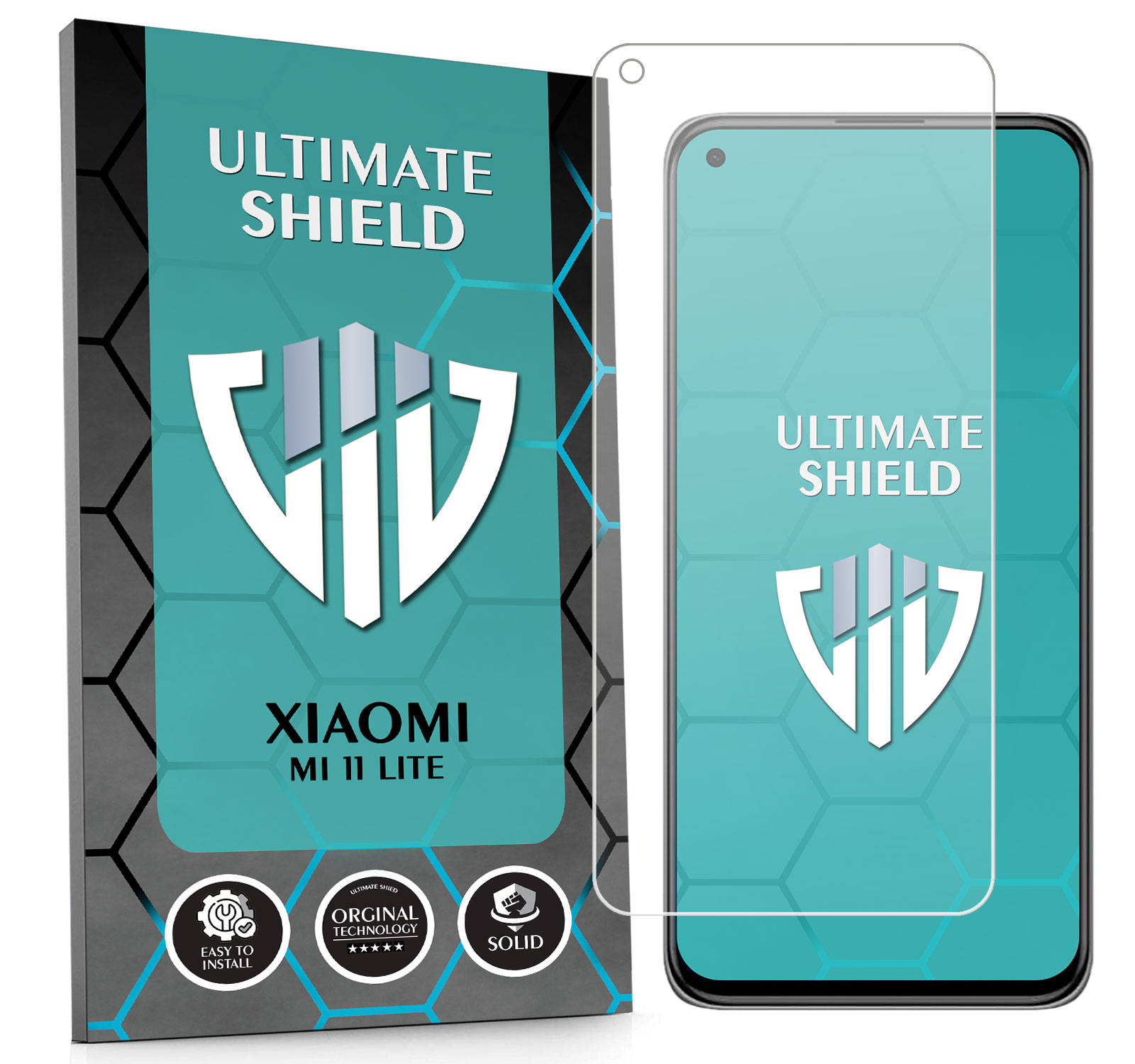 Sklo 3x Displej 7x Fotoaparát Rychlý Objektiv Pro Xiaomi MI 11 Lite