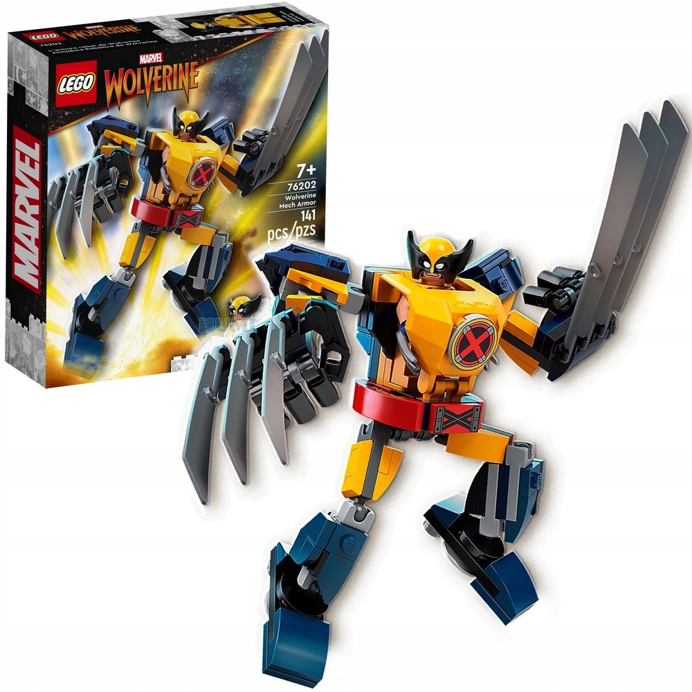 

Lego Marvel 76202 Mech Robot Figurka Wolverine