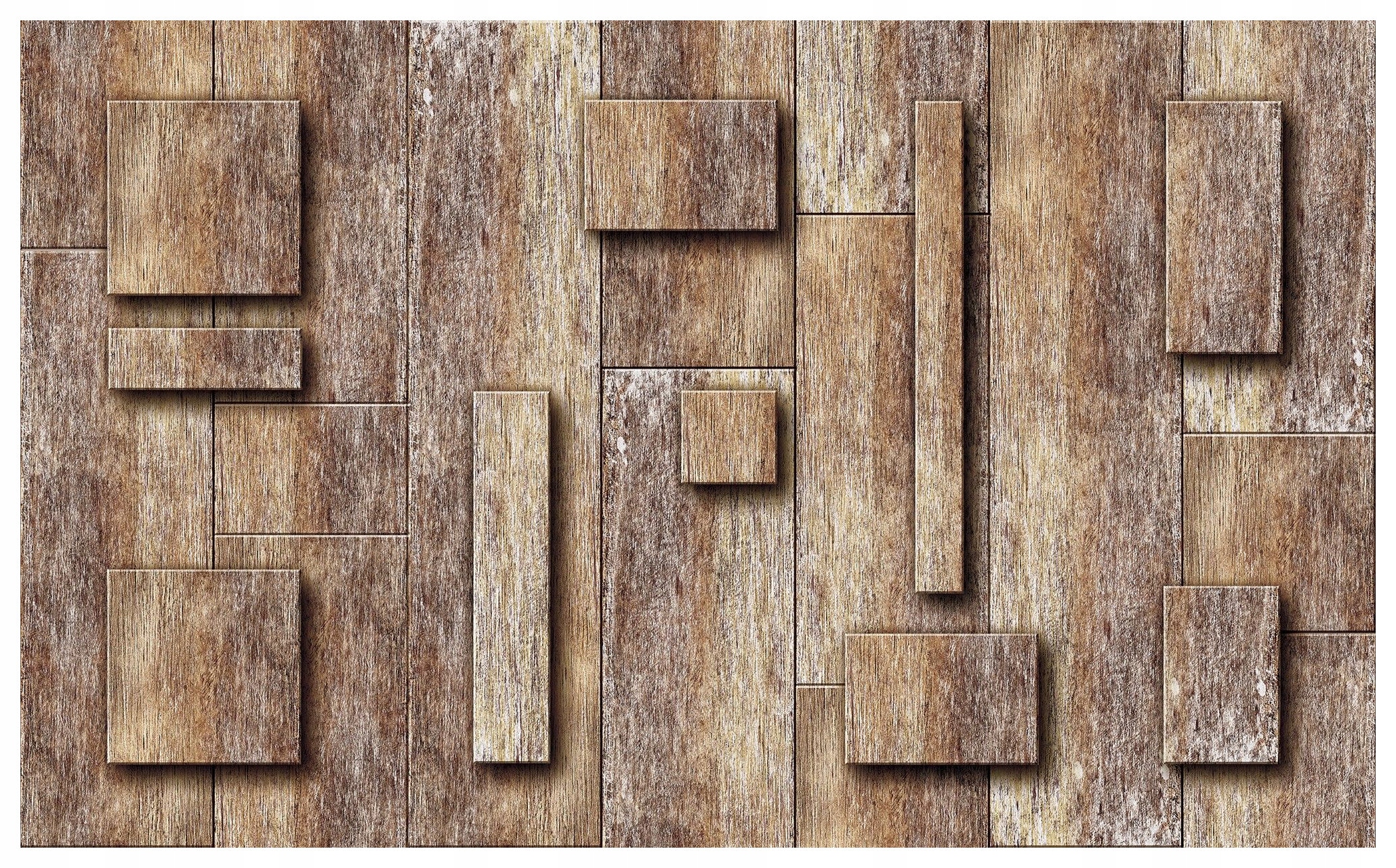 Fototapeta Dřevěné bloky mozaika textura 368x254 vinylová lepidlo