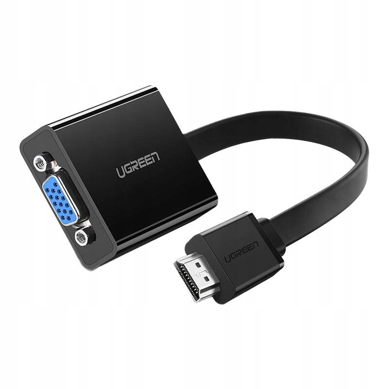 Ugreen Przewód Kabel Wideo Przejściówka Hdmi Do Vga Full Hd 60HZ 16 CM