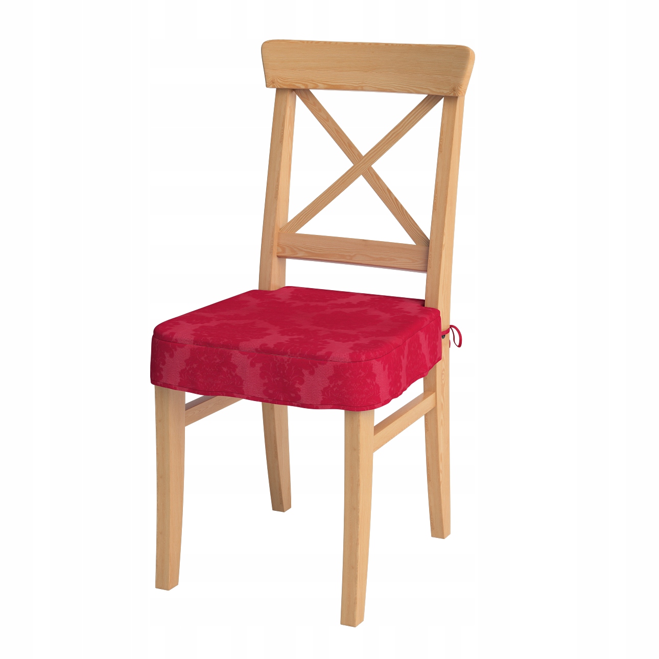 Sedák na židli Ingolf Ikea červený