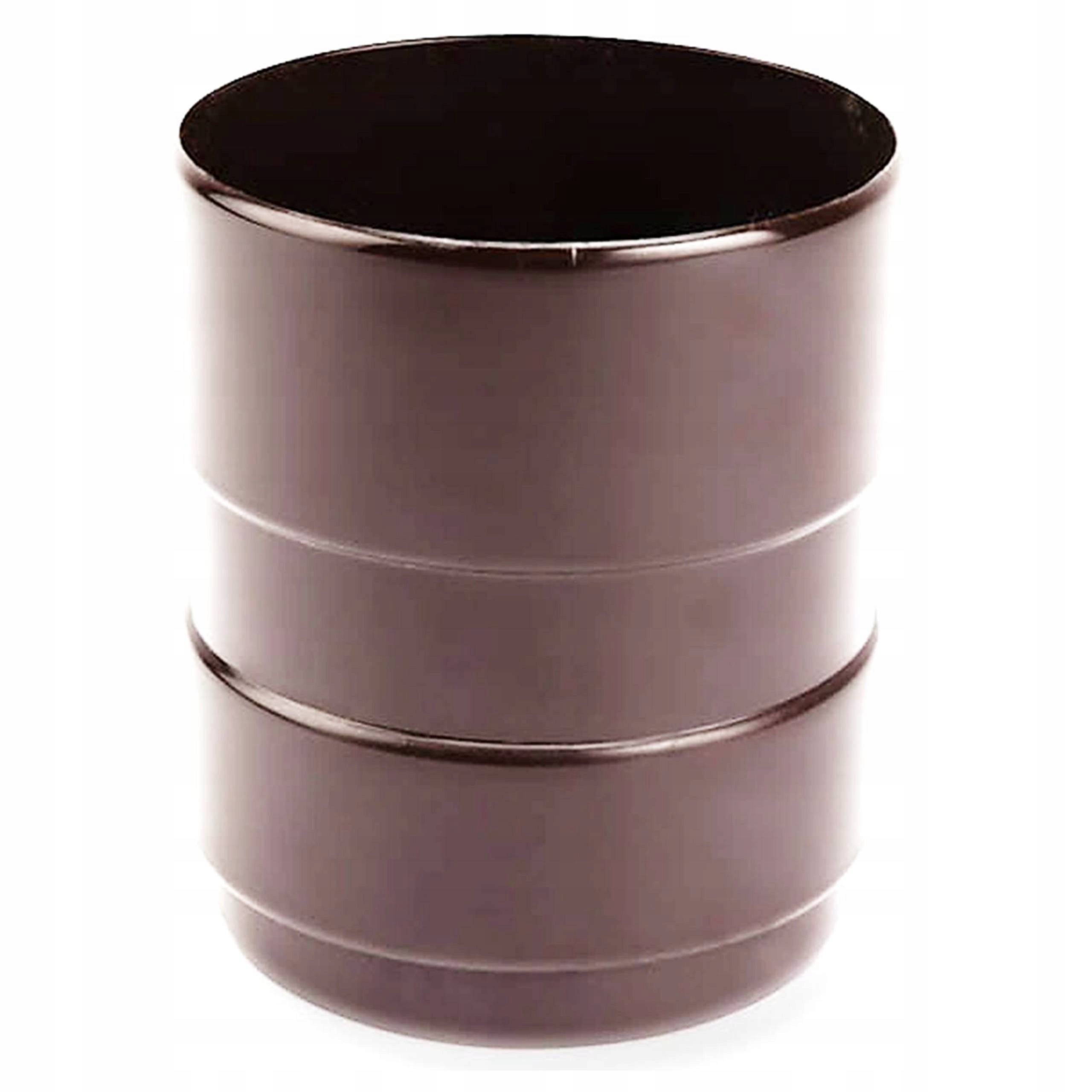 Mufa do rury spustowej 100mm GALECO PVC czekoladowy brąz RAL 8017