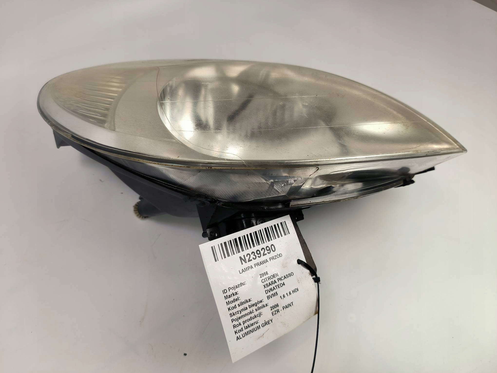light right front CITROEN XSARA PICASSO