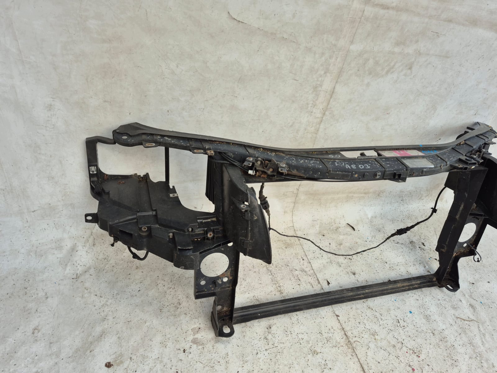 AUDI A8 D3 4E0 LIFT 05- front body wall front pillar iron 4E0805594C