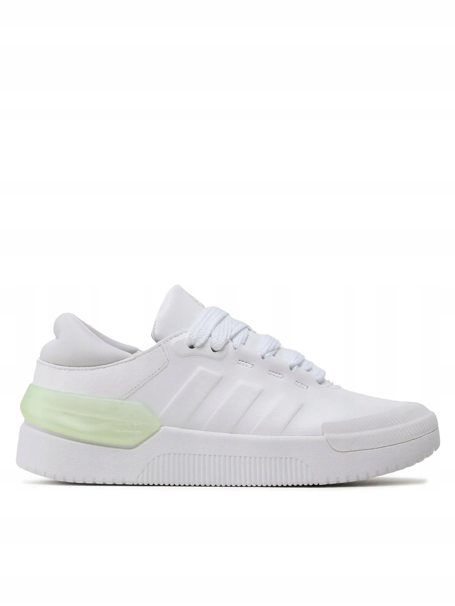 Adidas Court Funk Sportovní Bílé Boty Se Zeleným Pruhem 36 2/3