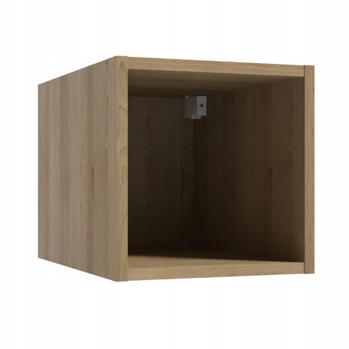 Závěsná skříňka s policí čtverec Kubik A30 30x30x44, buk lanýž