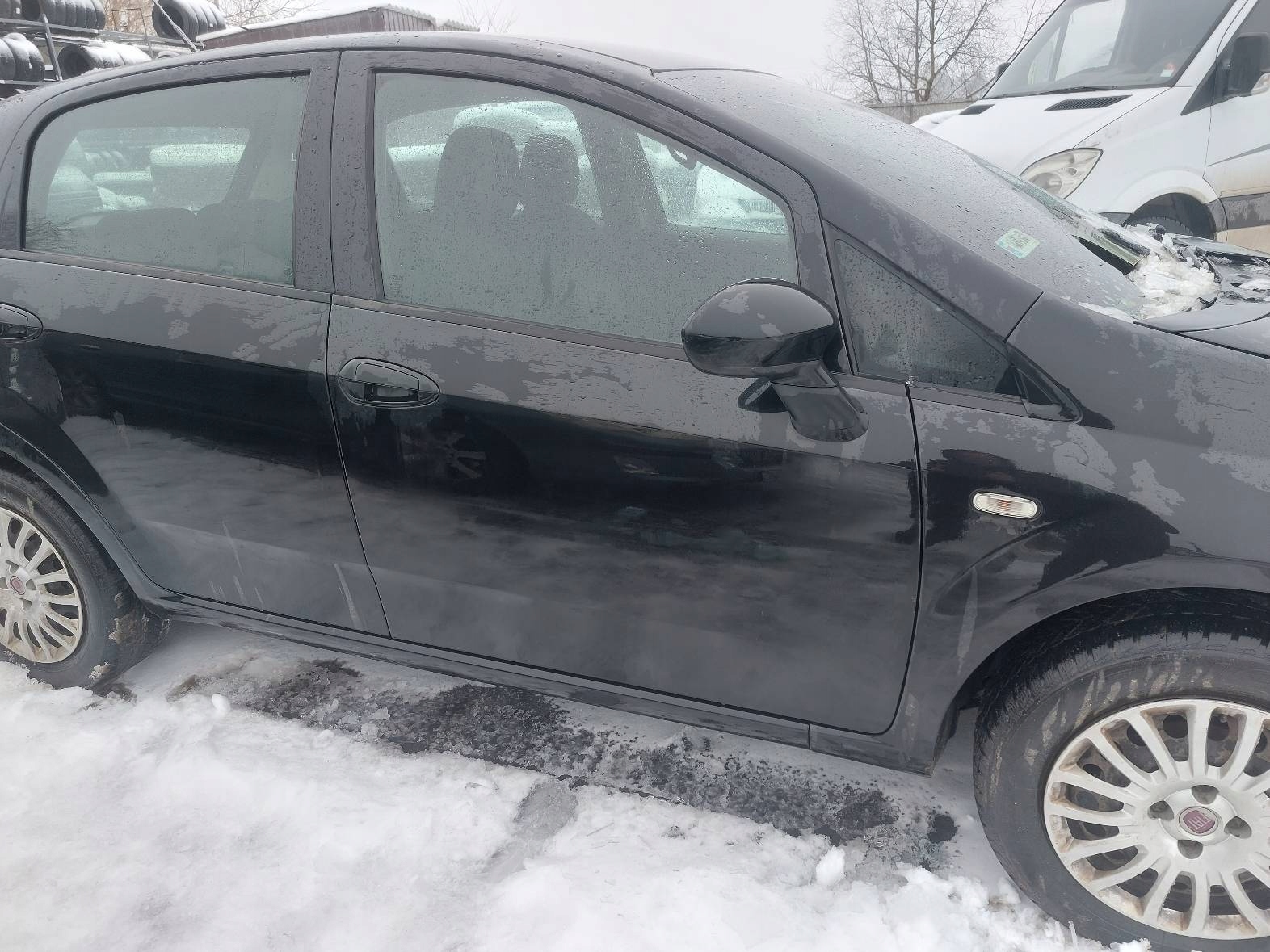 Двери комплектные правый перед fiat grande punto 876