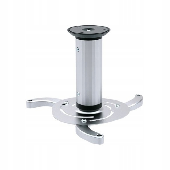 Uchwyt Do Projektora Rzutnika Sufitowy Regulowany 8-17CM Srebrny 2X3