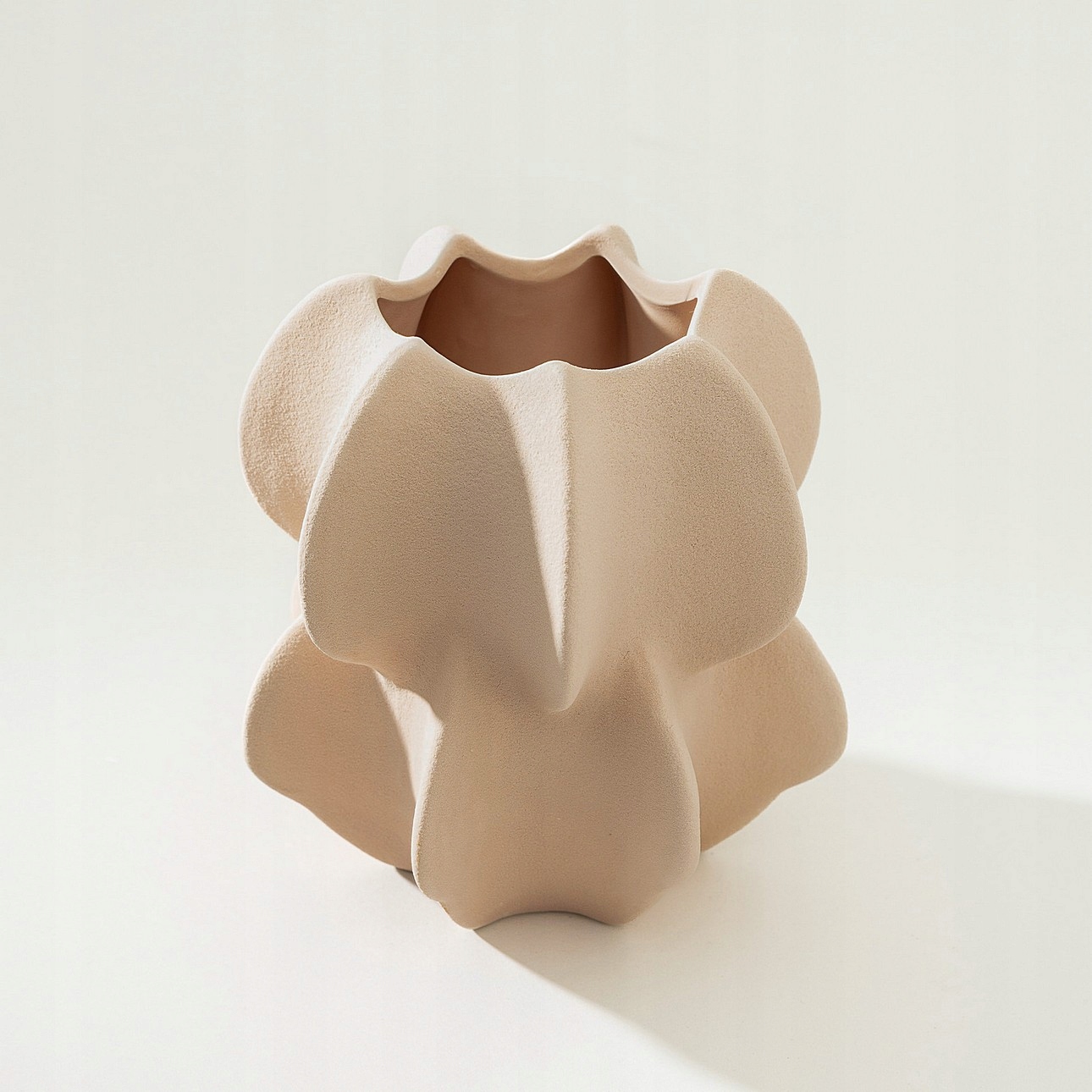 Kameninová váza Petal Pink II 15x17 cm 15x15x17 cm