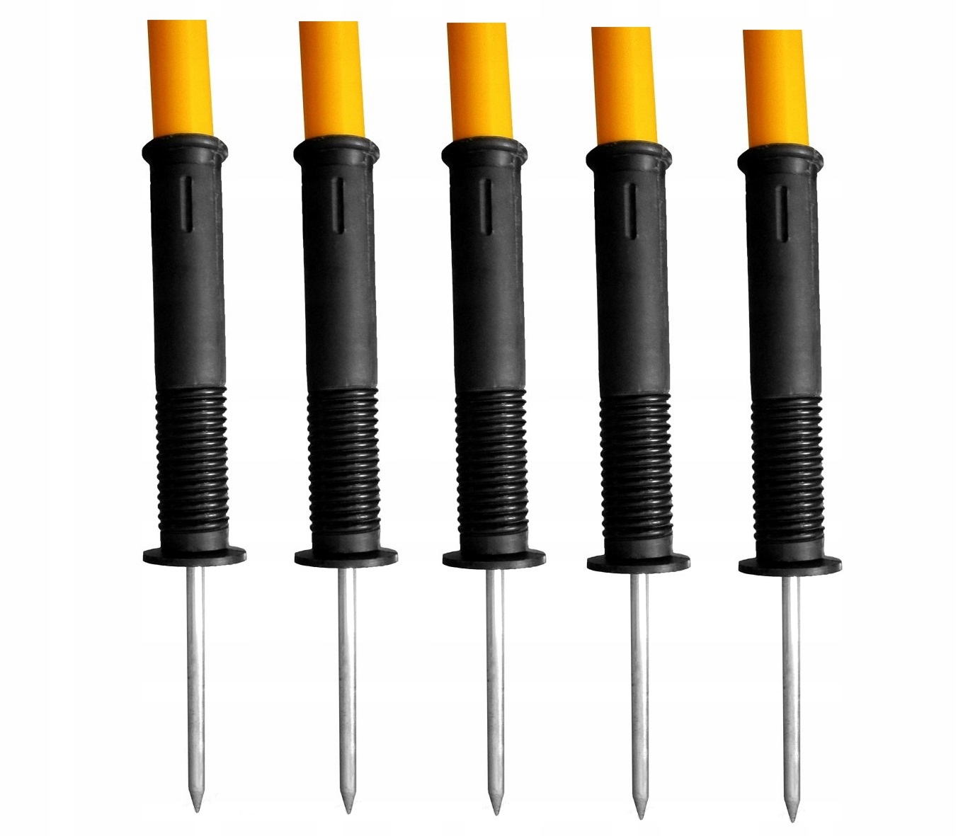 Końcówka do tyczki grot uchylny ze sprężyną