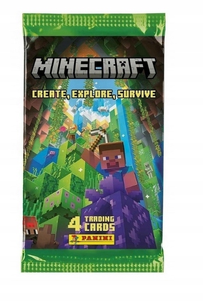 ORYGINALNE KARTY MINECRAFT 2023 / 2024 KOLEKCJONERSKA SASZETKA PANINI