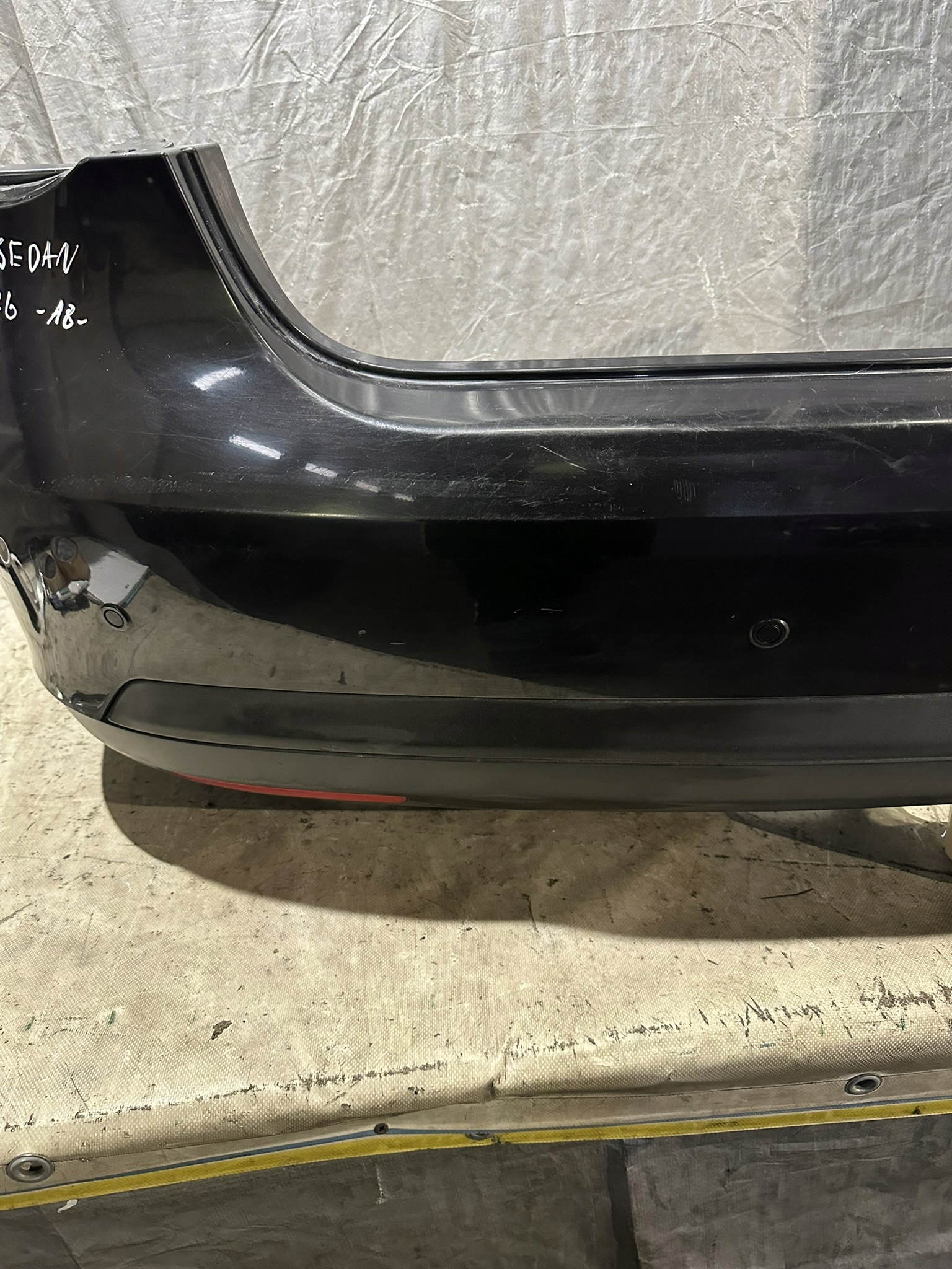 bumper rear part VOLKSWAGEN VW JETTA sedan PDC LC9X