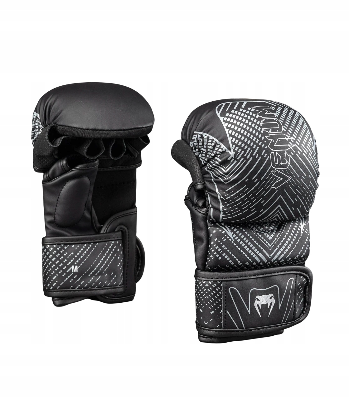rękawice sparingowe venum midnight fury L/XL Czarny/szary