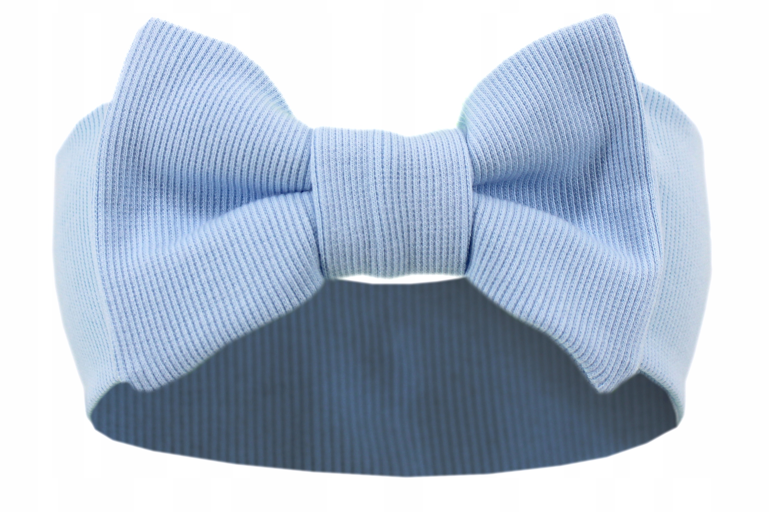 OPASKA DZIECIĘCA NA GŁOWĘ Z KOKARDĄ DLA DZIEWCZYNKI PRĄŻEK WIOSNA / JESIEŃ Marka Black Di