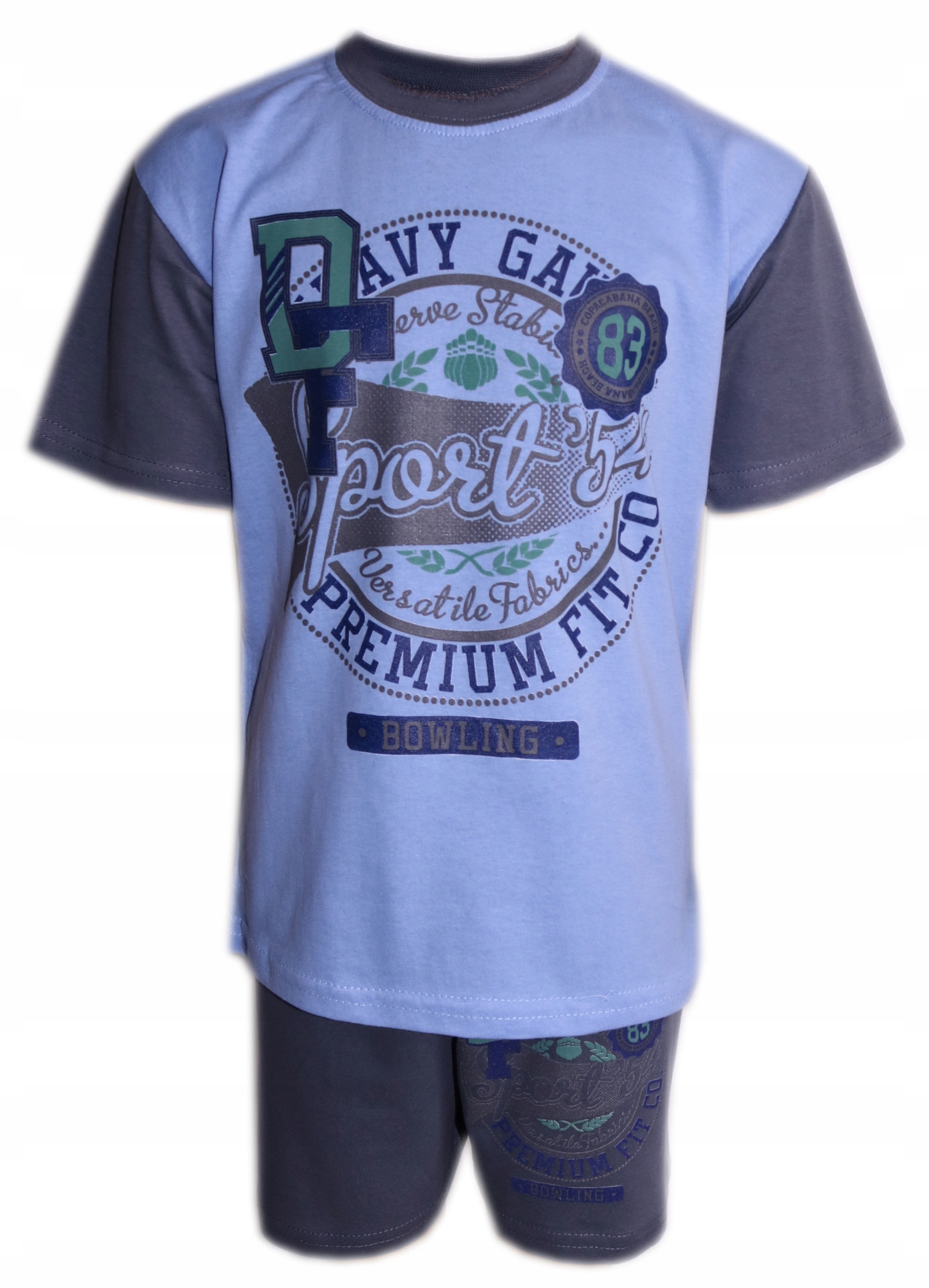 

Piżama chłopięca z krótkim rękawem 122-128