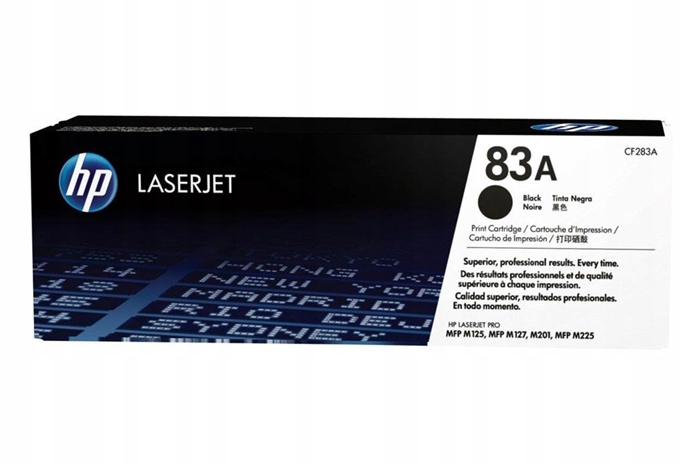 Originálny čierny toner Hp LaserJet Pro M201, M225 Mfp (83A CF283A)