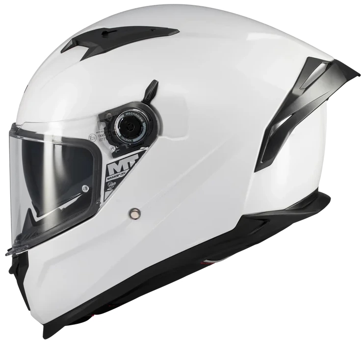 Mt Braker Sv A0 Pure White Motocyklová Prilba Integrálna L
