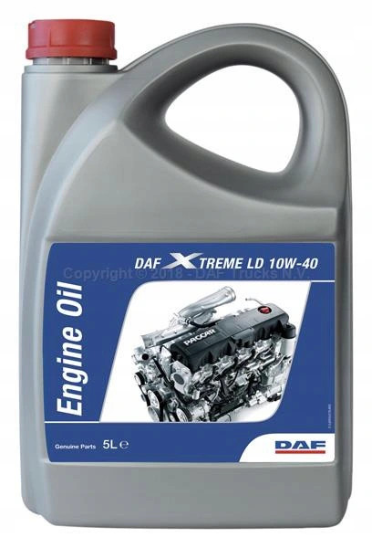 

Olej silnikowy Daf Xtreme LD 10W40 5L E5/E6
