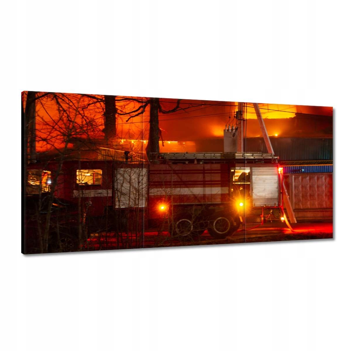 Obrazy 180x90 Požiar požiar hasiči