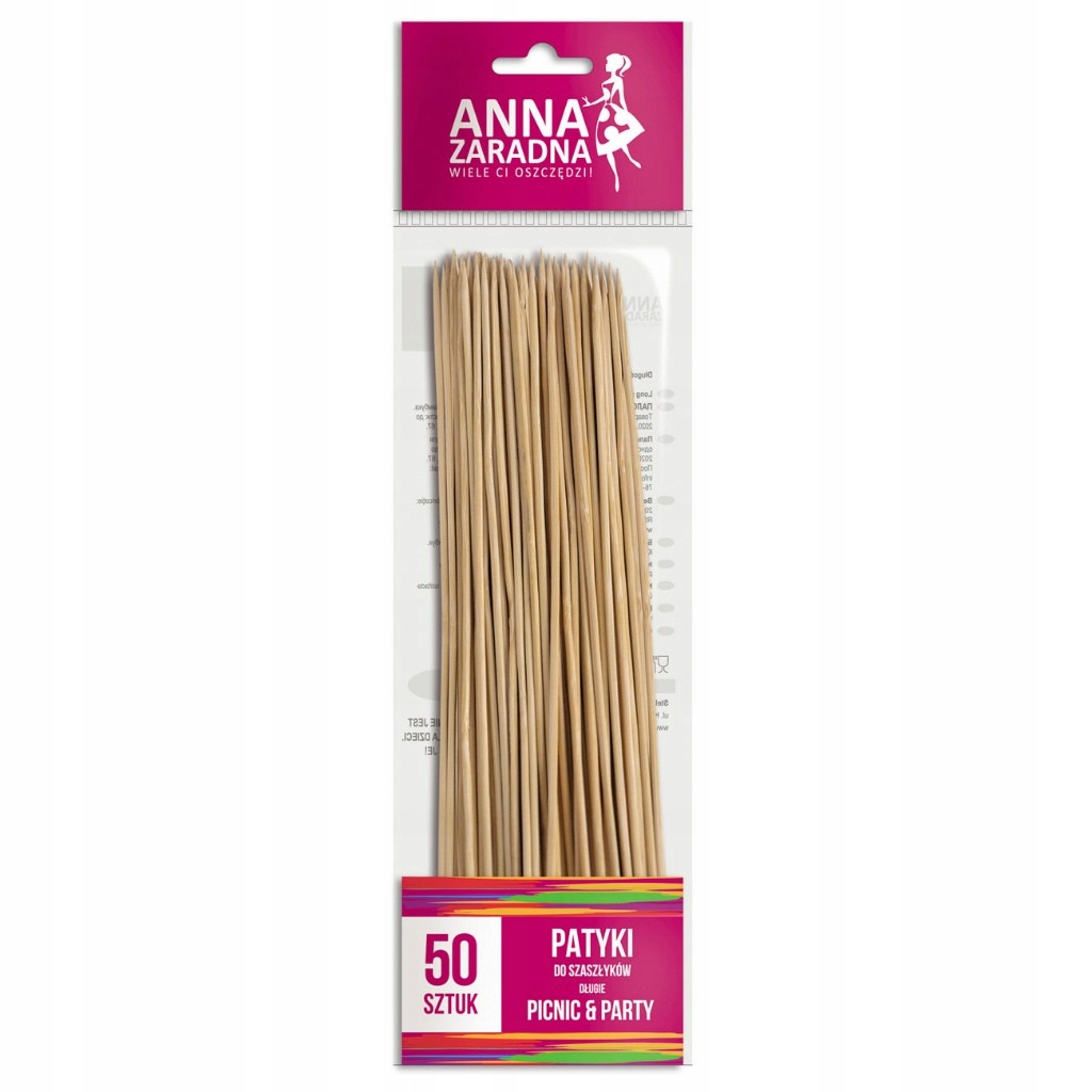 

Az Patyki do szaszłyków długie 50 szt.