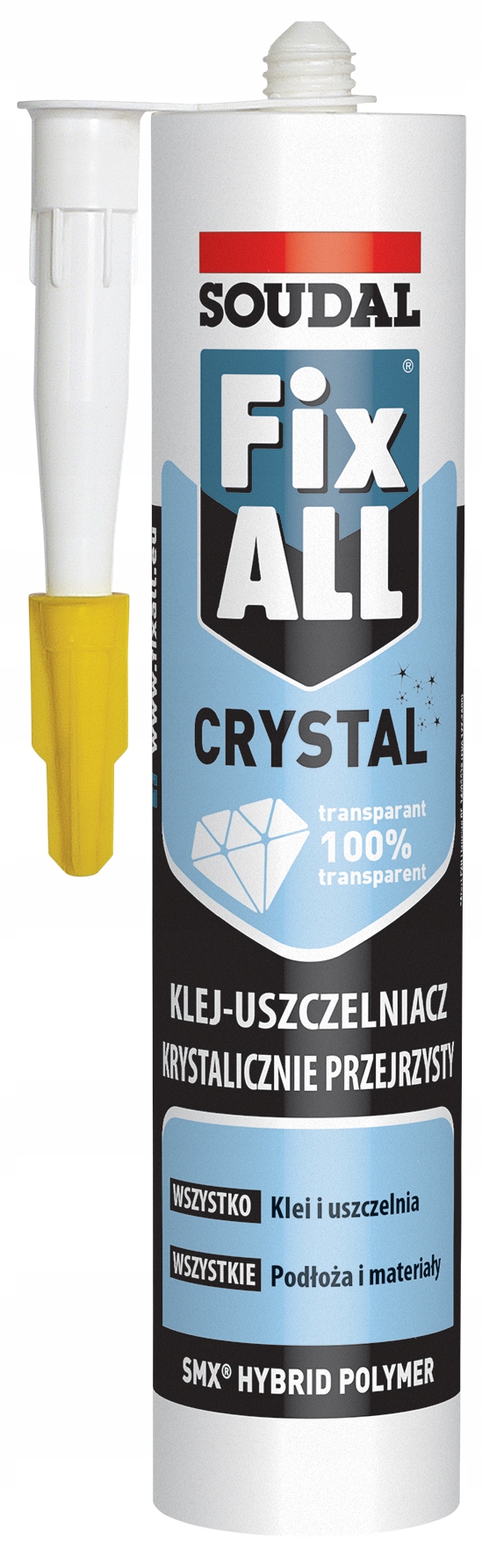 

Soudal Klej-Uszczelniacz Fixall Crystal 290ml