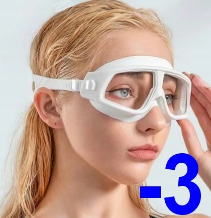 Plavecké Brýle Anti-fog Pro Plavání Shark K-206 korekční -3