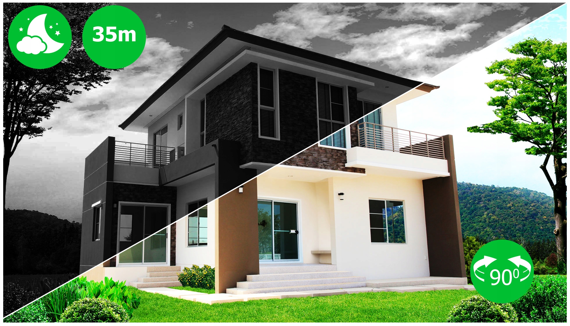 Kamera FULL HD MONITORING 4 x ZOOM wewnętrzna ZEWNĘTRZNA podczerwień IP 66 Marka inna