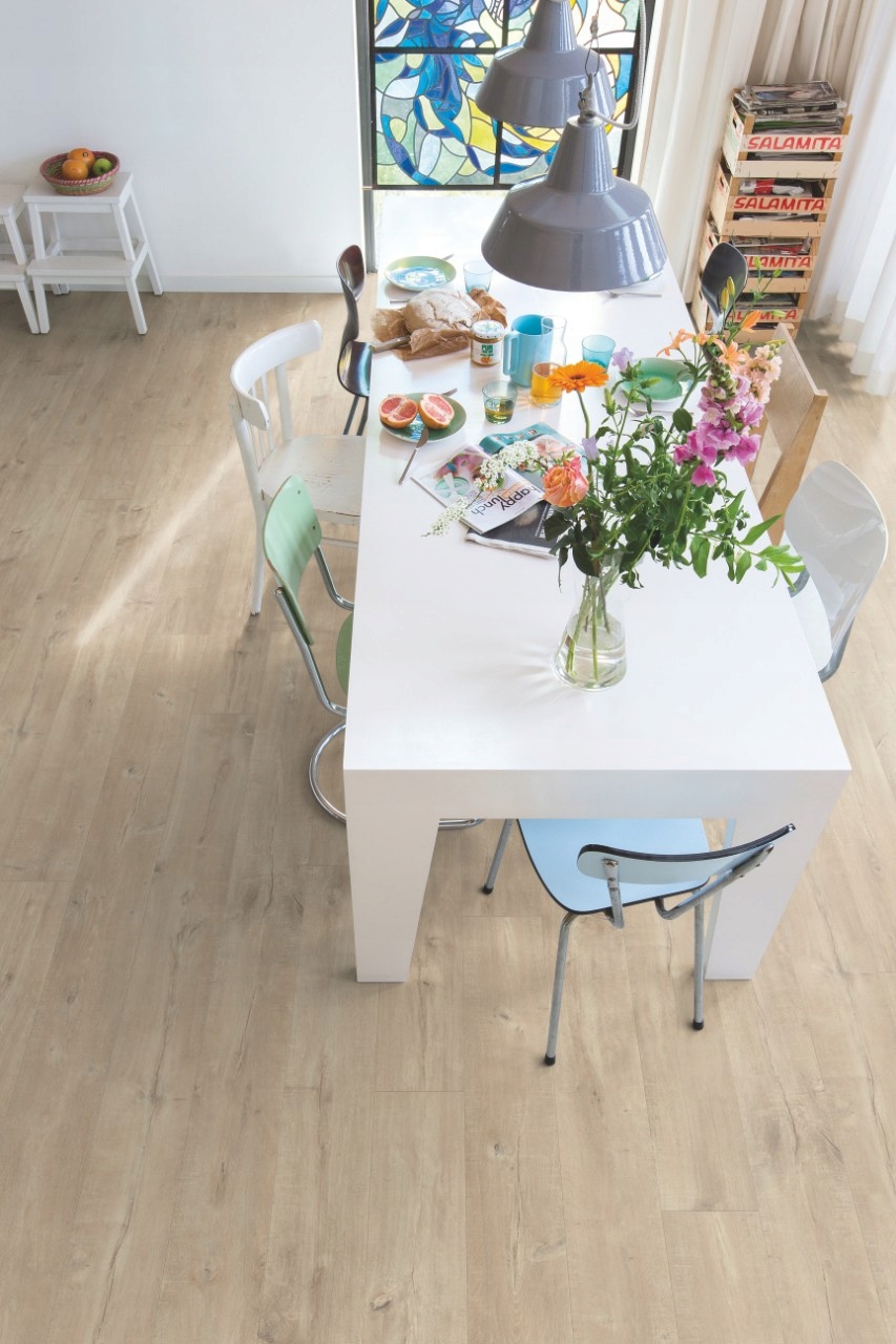 Panel podłogowy AC4 DĄB NATURALNY DOMINICANO 2,52m Struktura synchroniczna